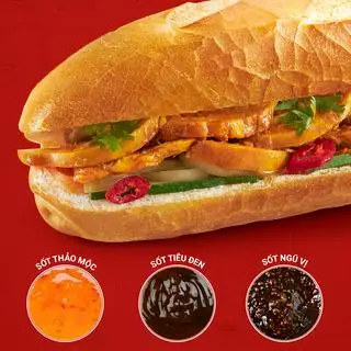 Hình ảnh Bánh Mì Gà Xíu 
