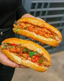Hình ảnh Bánh Mì Chả Cá Ốp La ( size 1 )