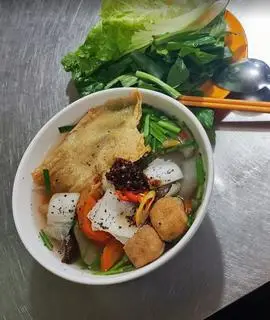 Hình ảnh Combo 2 hủ tiếu + 2 bì cuốn 
