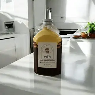 Hình ảnh Cacao kem trứng chai 330ml (không trứng tươi)