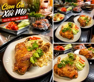 Hình ảnh Cơm đùi gà góc tư xối mỡ
