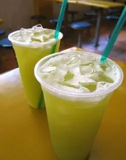 Hình ảnh NƯỚC MÍA XANH COMBO 2 LY CHÀ BÁ