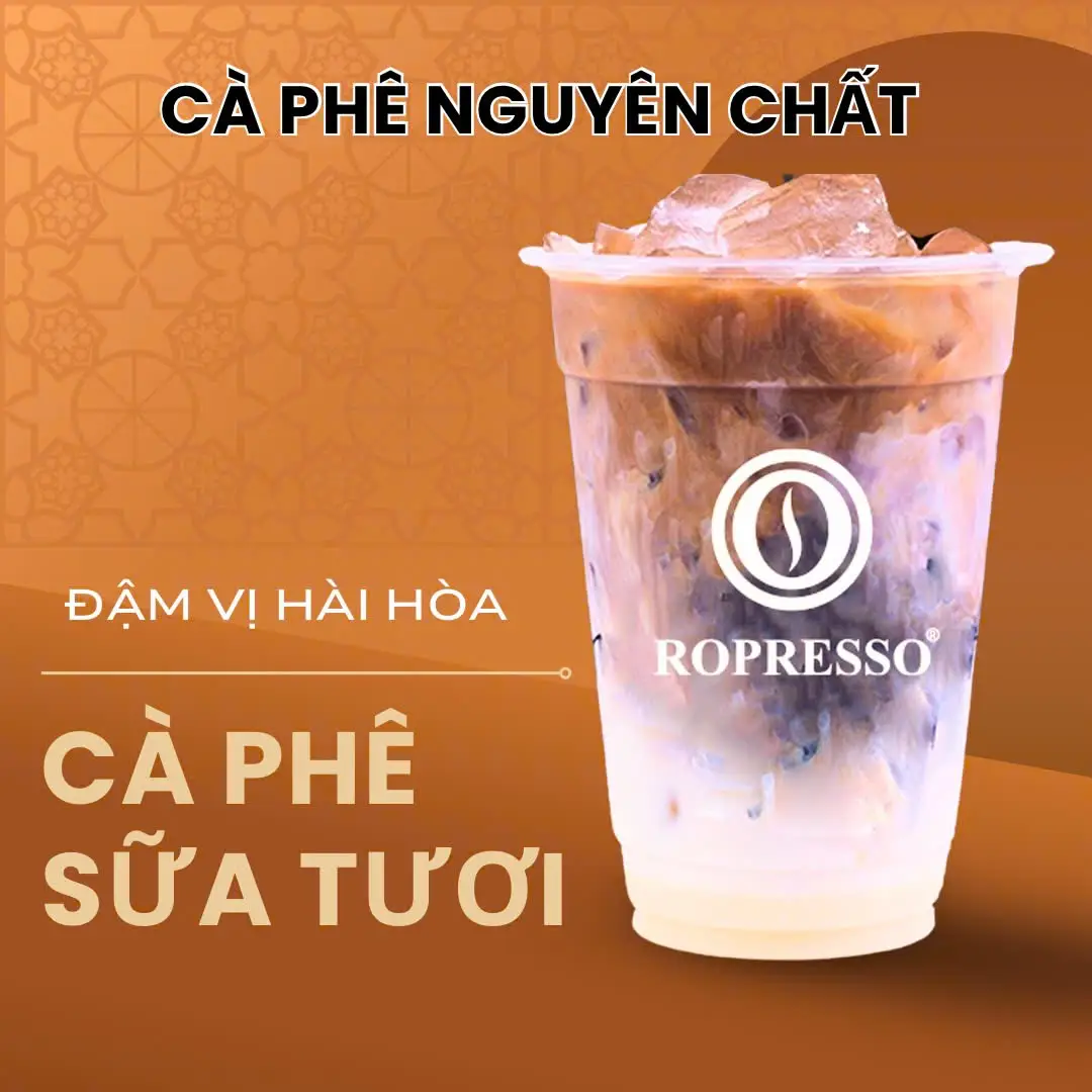 Hình ảnh Sữa tươi cà phê ly 700ml