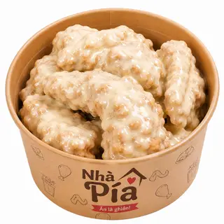 Hình ảnh Gà Viên Sốt Kem