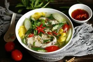 Hình ảnh Canh chua cá Lóc( Không cơm)