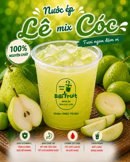 Hình ảnh Nước ép lê - Cóc