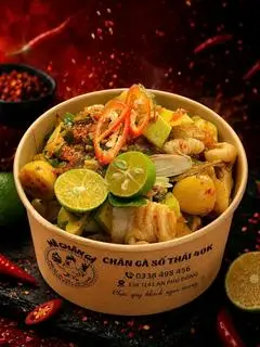 Hình ảnh Full Topping Chân Gà + Sứa + Non
