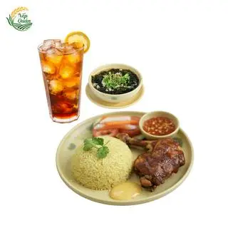 Hình ảnh Combo Cơm đùi gà ngũ vị