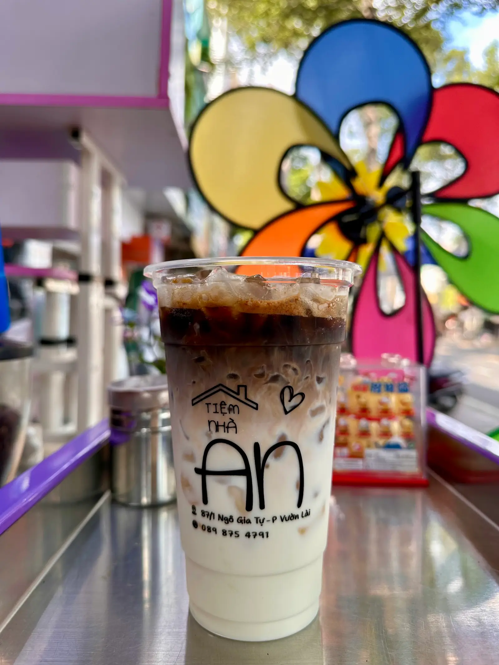Hình ảnh Cafe sữa gấu thái lan