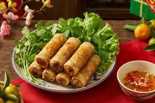 Hình ảnh nem rán truyền thống 10 cái