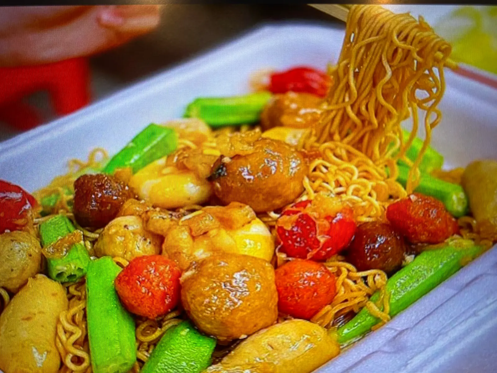 Hình ảnh Mì Xào cá viên