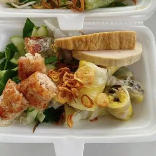 Hình ảnh bánh cuốn trứng đầy đủ 