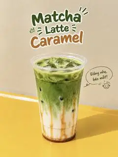 Hình ảnh Matcha Latte Caramel