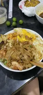 Hình ảnh Bánh đa cá trộn trứng ốp