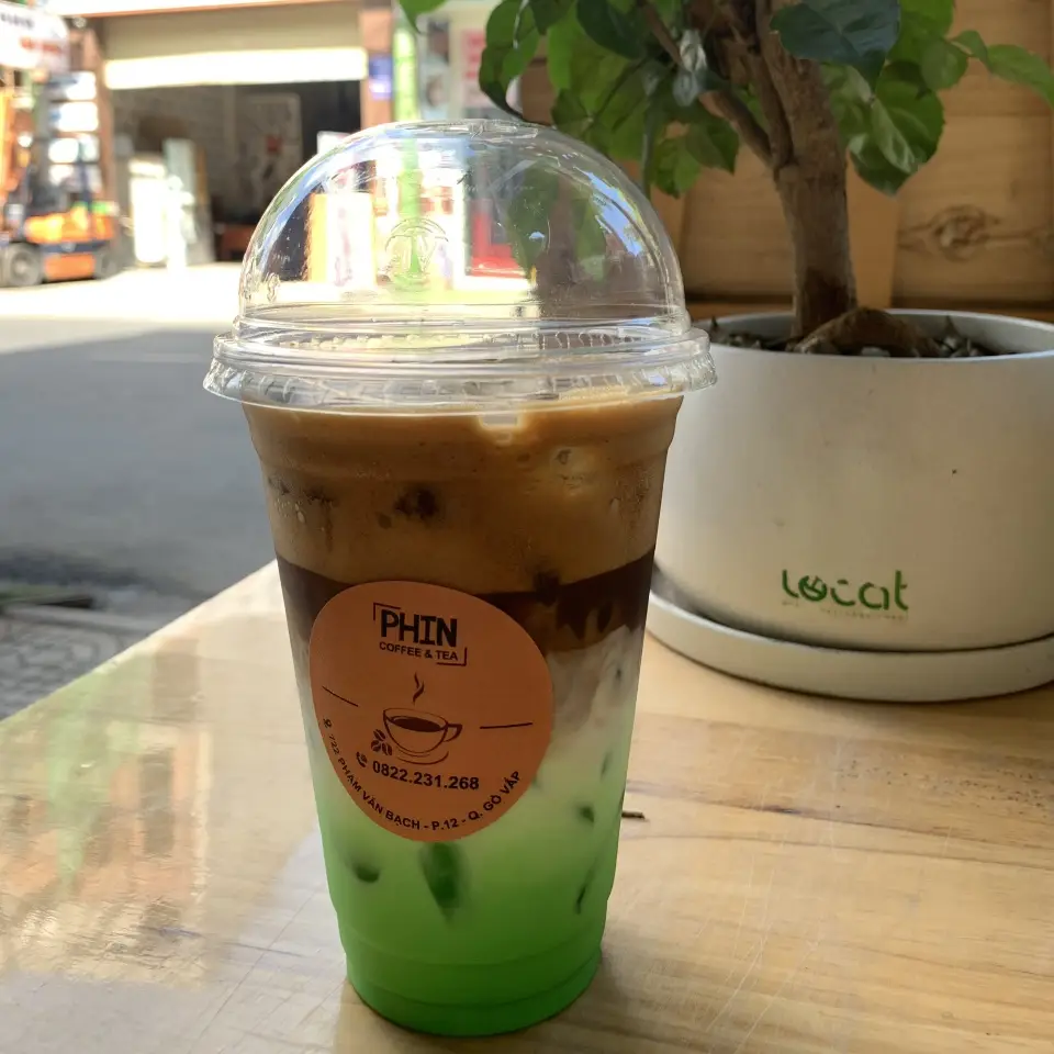 Hình ảnh CÀ PHÊ SÂM DỨA LY 700ML