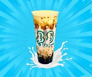 Hình ảnh Sữa Tươi Kem Trứng Trân Châu Đường Đen 700ml