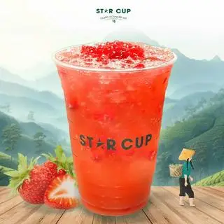 Hình ảnh Trà olong chanh mix dâu tây
