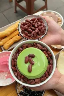 Hình ảnh Pudding matcha