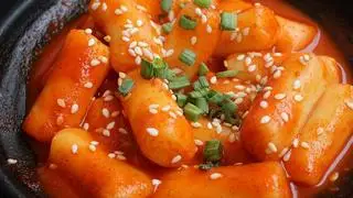 Hình ảnh Tokbokki chả cá