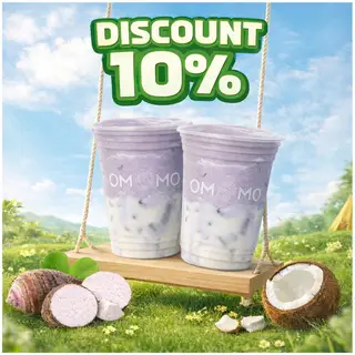 Hình ảnh COMBO 2 LY KHOAI MÔN DỪA NON - SIZE M