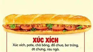 Hình ảnh Bánh mì que xúc xích Lâm Vũ