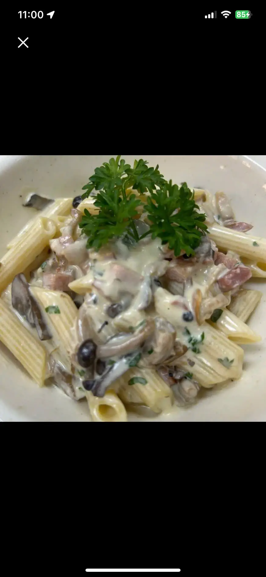 Hình ảnh Penne pana prosciutto e funghi - K12