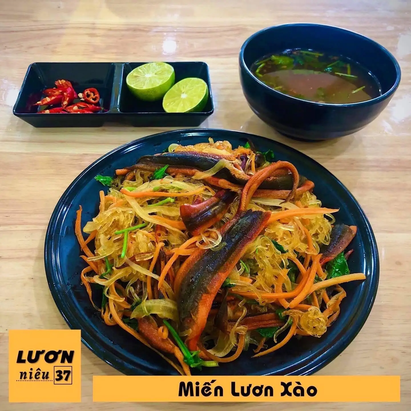 Hình ảnh Miến lươn xào
