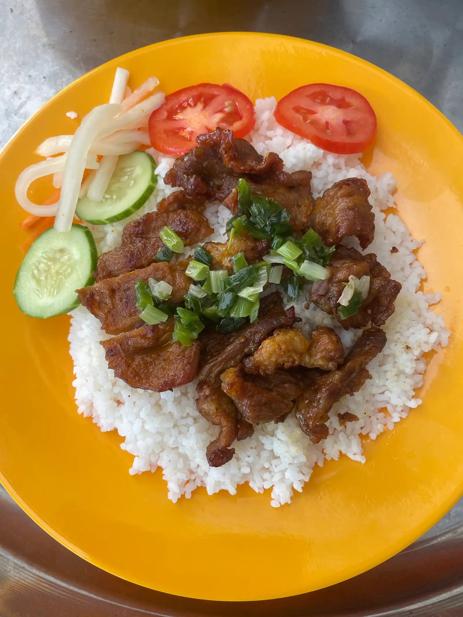 Hình ảnh Cơm thịt xiên nướng 