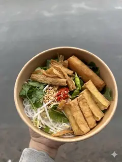 Hình ảnh Bún nước tương Đậu hủ - Ram Bắp( ăn chay được)