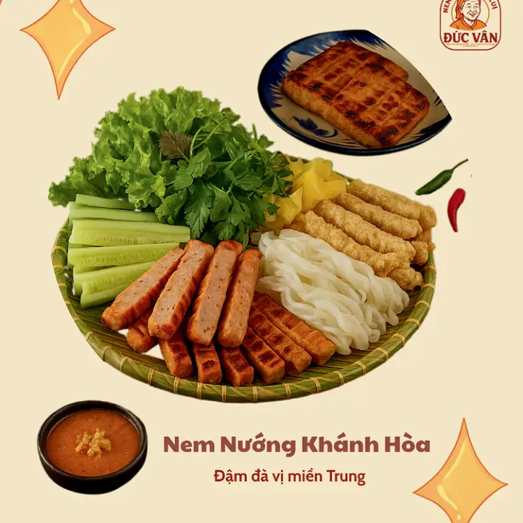 Hình ảnh Nem Nướng phần đặc biệt (nhiều nem,ram)