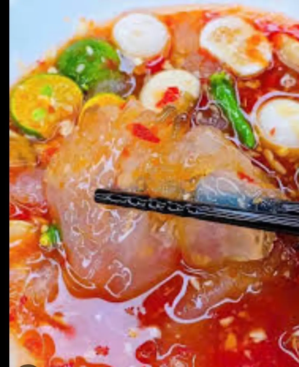 Hình ảnh Sứa mắm nhĩ phần CHÂN (180g)