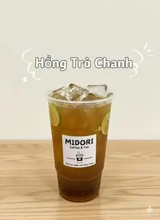 Hình ảnh Hồng trà chanh siêu to khổng lồ
