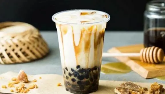 Hình ảnh Sữa Tươi Trân Châu Đường Đen