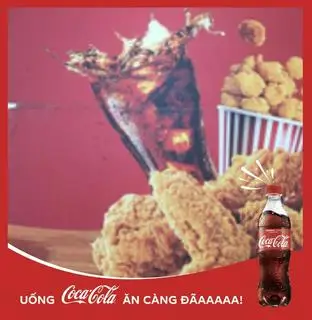 Hình ảnh Combo 1 Đùi + 1 Cánh + 1 lườn Gà + 1 coca
