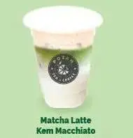 Hình ảnh Matcha latte kem cheese