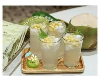 Hình ảnh Nước Dừa Hạt Sen