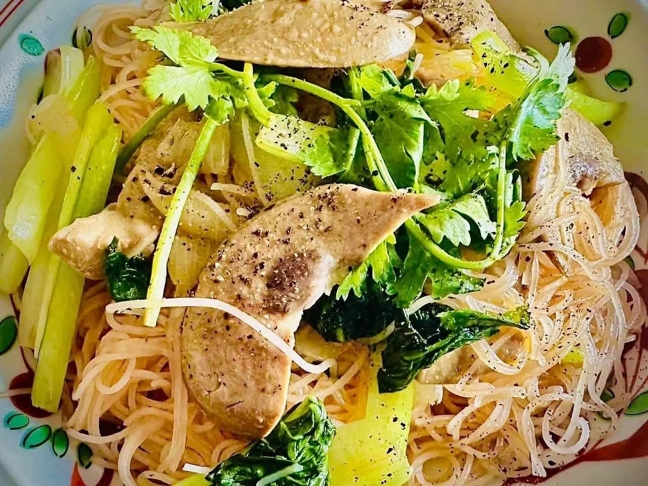 Hình ảnh Nui xào cật heo