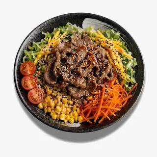 Hình ảnh Cơm/Salad bò xào hành tây