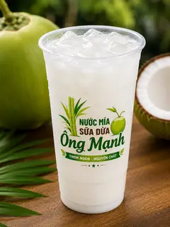 Hình ảnh sữa dừa nguyên chất