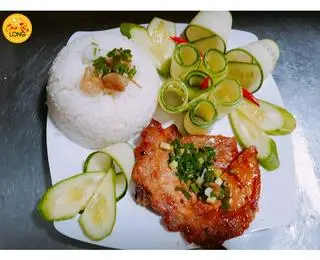 Hình ảnh Cơm sườn nướng