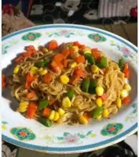 Hình ảnh Mì Trộn Rau Củ