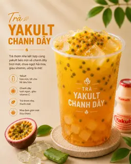 Hình ảnh yakult chanh dây 