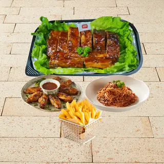 Hình ảnh SUẤT ĂN COMBO GIA ĐÌNH 2+1