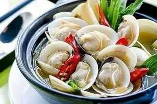Hình ảnh nghêu hấp Thái