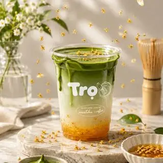 Hình ảnh MATCHA COCONUT QUẾ HOA (dừa tươi)