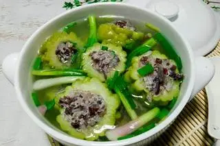Hình ảnh canh khổ qua