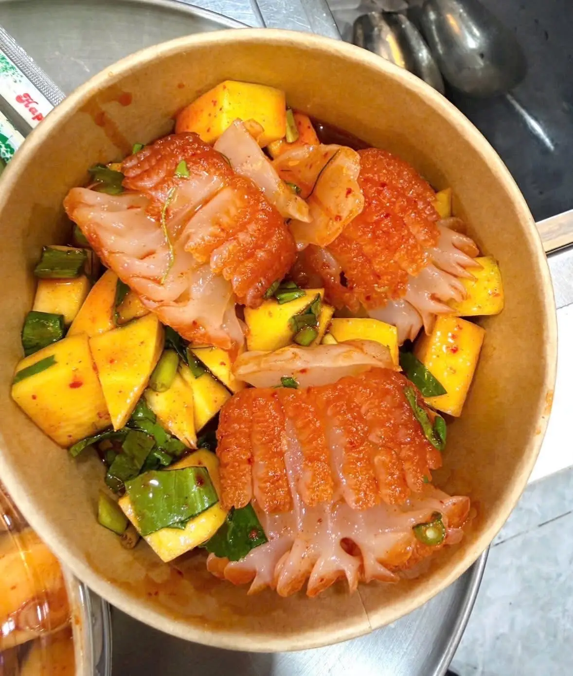 Hình ảnh Sứa đạn sốt thái (size nhỏ) 