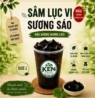 Hình ảnh Sâm Mát Lục Vị Mix Sương Sáo Size L