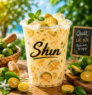 Hình ảnh Quất Lắc Sữa