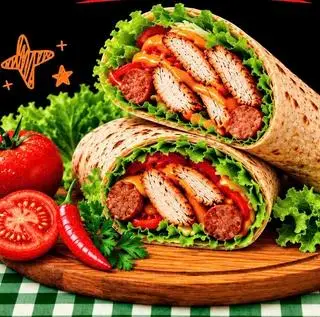 Hình ảnh Tacos gà xúc xích
